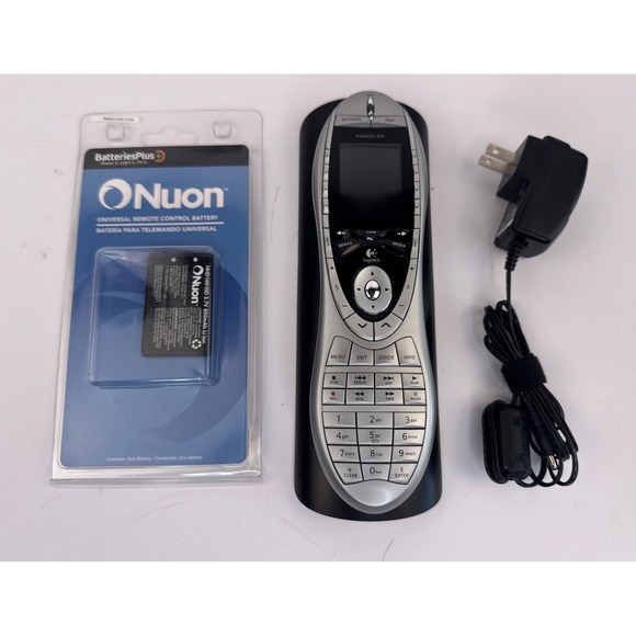 Logitech Other - Logitech Harmony 890 Advanced Universal Remote Controls w/ Dock & New Batteries